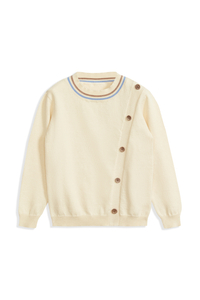 KASCHMIR-PULLOVER AUS BAUMWOLLE FÜR JUNGEN