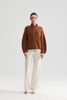 Rollkragenpullover Pure Cashmere Ripped Strickjangel