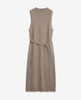 Dakota Gürteltunika Top Midi Kleid