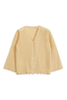 KINDER-CARDIGAN AUS BAUMWOLL-NYLON-SEIDE