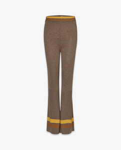 Pandora Flare Strick Cashmere Hosen